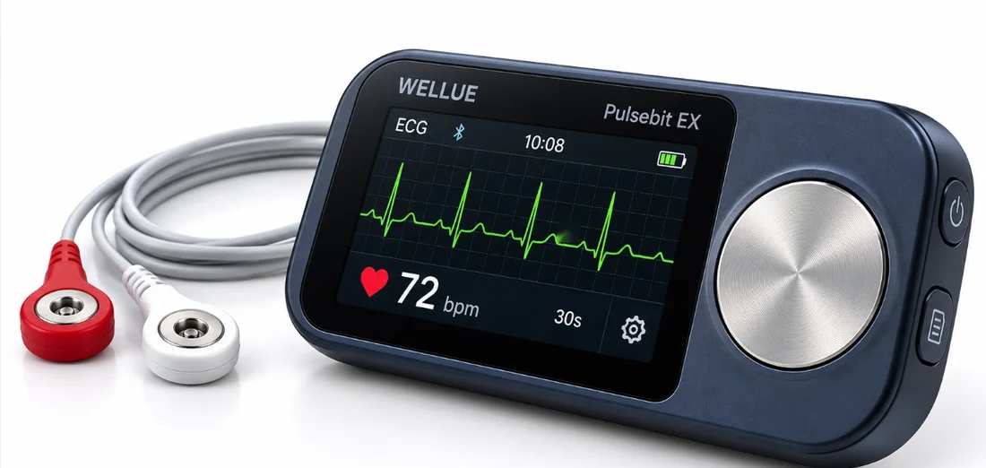 Wellue PulseBit EX Personal ECG Monitor