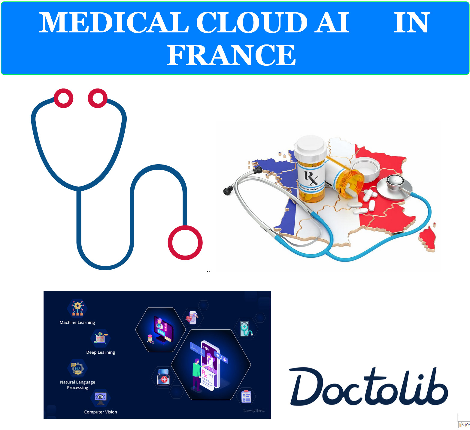 MEDICAL CLOUD AI IN FRANCE 4 MEDICAL CLOUD AI IN FRANCE
