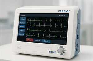 BIONET CARDIO7 TOUCH SCREEN ECG SYSTEM