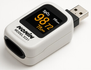 NONIN MODEL 3231 USB PULSE OXIMETER